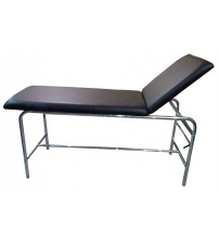EXAMINATION COUCH - CHROMED STEEL